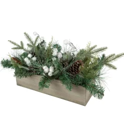 Mixed Pine with Pine Cones and Berries Christmas Floral Arrangement - 20