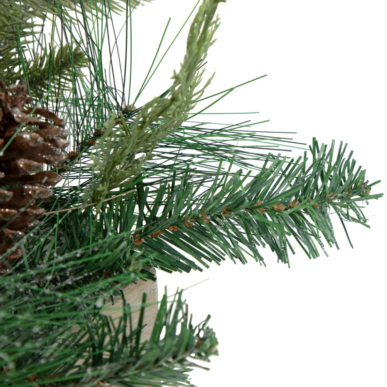 Mixed Pine with Pine Cones and Berries Christmas Floral Arrangement - 20"