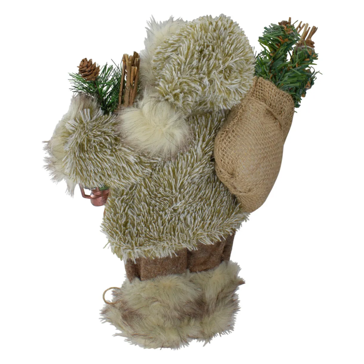 Mountain Santa Standing Christmas Figure - 12"