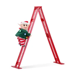 Mr. Christmas Mini Super Climbing Elf Decoration