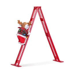Mr. Christmas Mini Super Climbing Reindeer Decoration