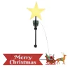 Mr. Christmas Santa's Sleigh Animated Tree Topper