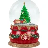 Musical Christmas Tree and Train Water Globe - 5.5"