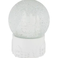 Musical Church Village Christmas Snow Globe - 5.5