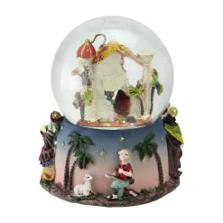 Nativity Manger Scene Christmas Musical Snow Globe - 5.75