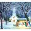 Nativity Scene Wall Decor Art Print