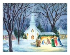 Nativity Scene Wall Decor Art Print