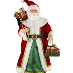 Nordic Style Santa Claus with Gifts Christmas Figure - 24"