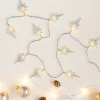 North Star Christmas Light Set - Warm White LED - 3' - Clear Wire - 10ct
