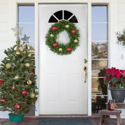 Northern Pine Artificial Christmas Wreath - 24" - Unlit