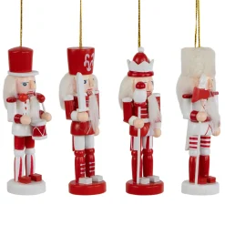 Nutcracker Soldiers Wooden Christmas Ornaments - 5