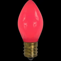 Opaque C7 Christmas Replacement Bulbs - Pink - Pack of 25