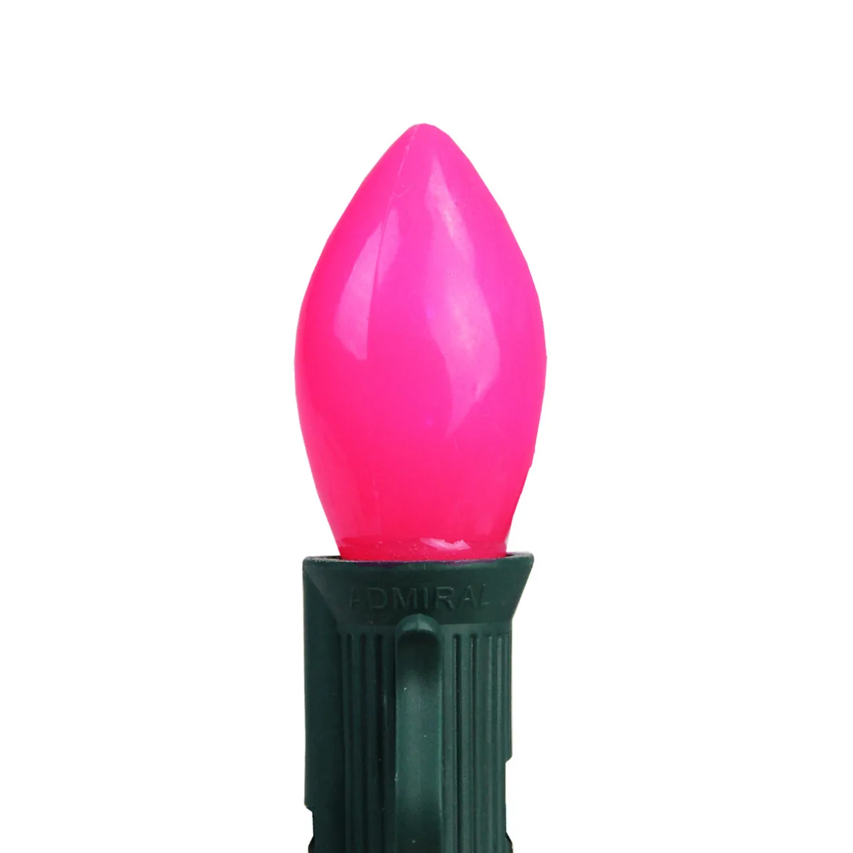 Opaque C7 Christmas Replacement Bulbs - Pink - Pack of 25