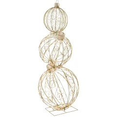 Open Design Stacked Christmas Ornaments Outdoor Decoration - 51