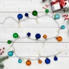 Ornament String Christmas Lights - Warm White LED - 3' Clear Wire - 10ct - Blue