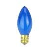 Pack of 4 Opaque Blue C9 Ceramic Christmas Replacement Bulbs