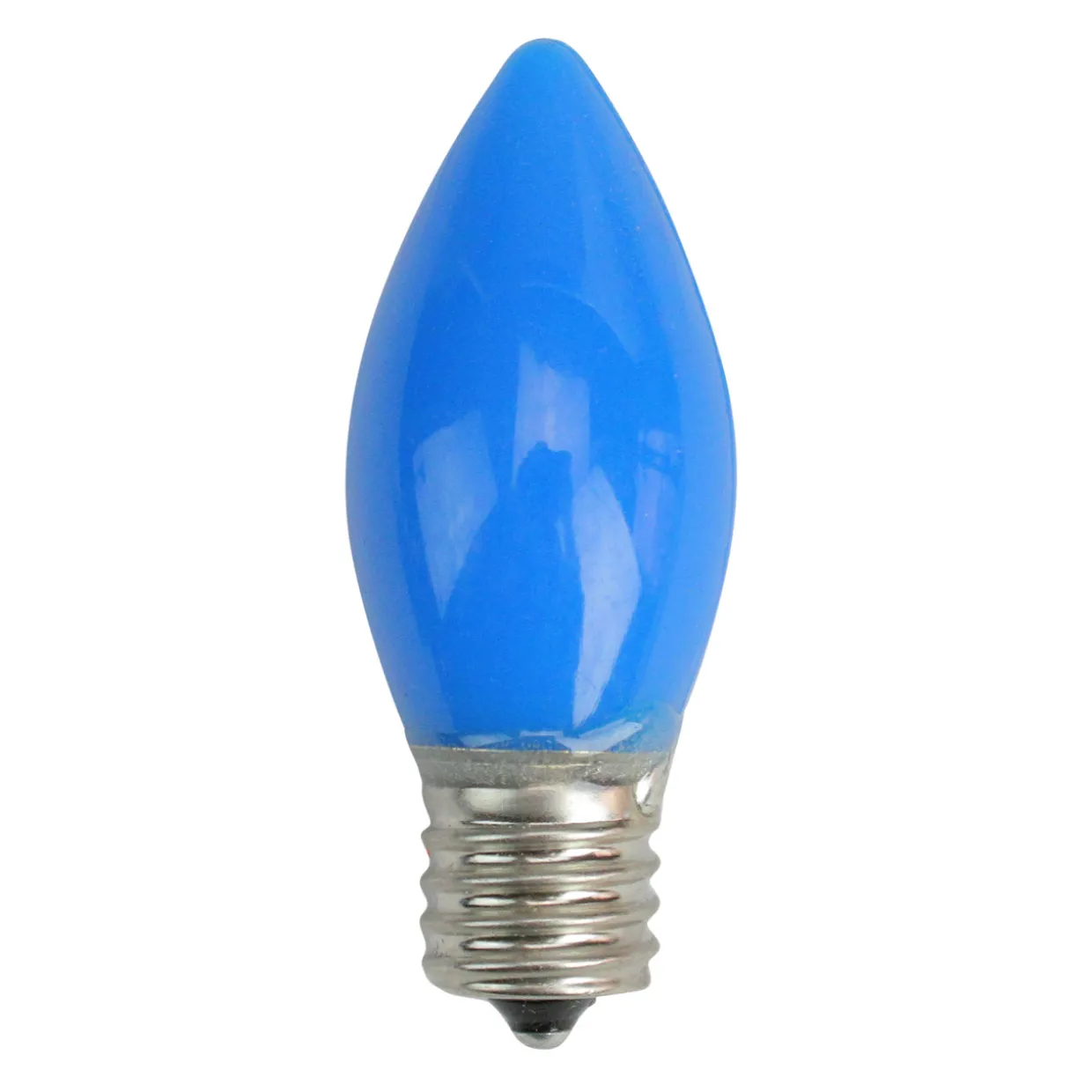 Pack of 4 Opaque Blue C9 Christmas Replacement Bulbs
