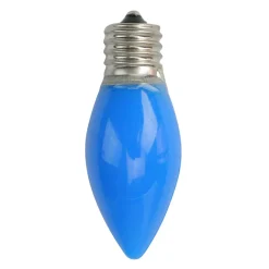 Pack of 4 Opaque Blue C9 Christmas Replacement Bulbs