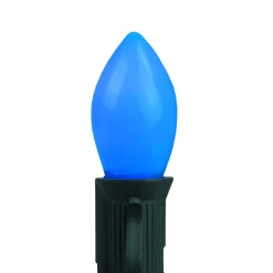 Pack of 4 Opaque Blue LED C7 Christmas Replacement Bulbs