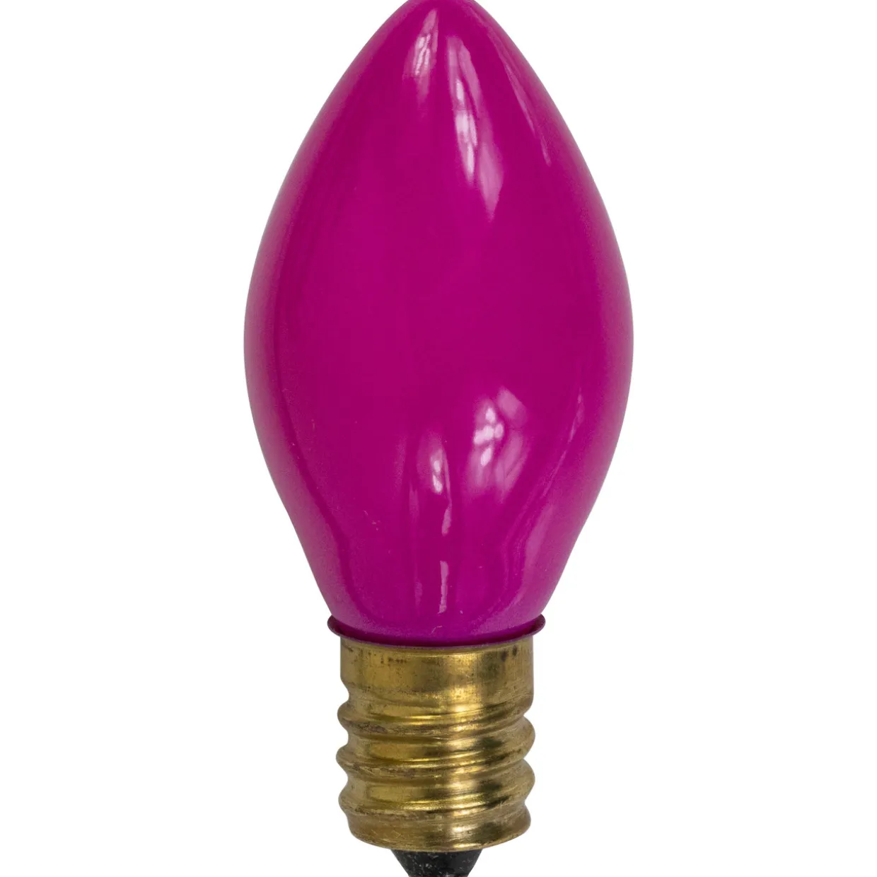 Pack of 25 Opaque Pink C7 Christmas Replacement Bulbs