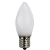 Pack of 4 Opaque White C9 LED Christmas Replacement Bulbs