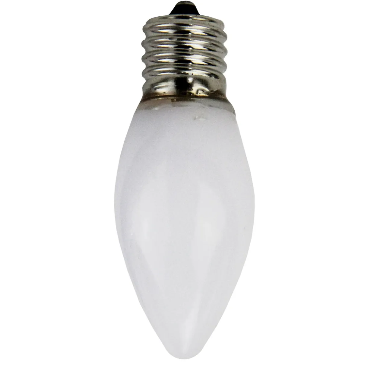 Pack of 4 Opaque White C9 LED Christmas Replacement Bulbs