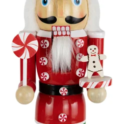 Peppermint Candy Nutcracker Christmas Figure - 15