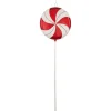 Peppermint Lollipop with Glitter Shatterproof Commercial Christmas Ornament - 42"