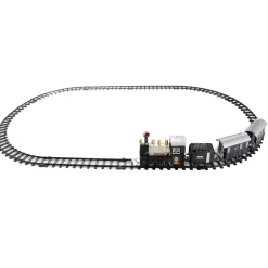 17-Piece Black Consummate Animated Classic Train Set