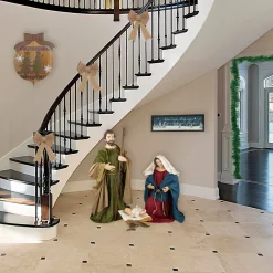 3-Piece Holy Family Nativity Christmas Figurine Set - 36"