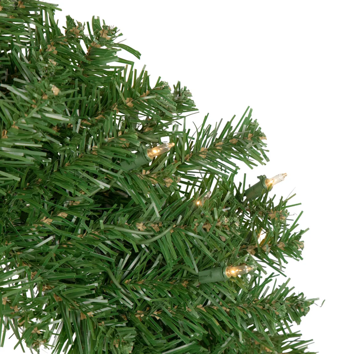 5-Piece Pre-Lit Artificial Wolcott Spruce Christmas Entryway Set