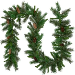 Pine and Pine Cones Artificial Christmas Garland - 9' x 12" - Unlit