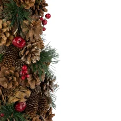 Pine Cone, Pine Needle and Berries Christmas Tree Decoration - 19