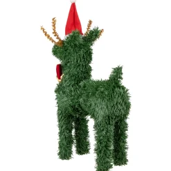 Pine Reindeer with Bell Artificial Christmas Decoration - 12