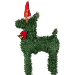 Pine Reindeer with Bell Artificial Christmas Decoration - 12