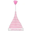 Pink and White 'Santa's Little Helper' Toddler Christmas Hat Costume Accessory - One Size
