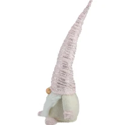 Plump Gnome with Embellished Hat Christmas Figure - 16