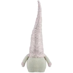 Plump Gnome with Embellished Hat Christmas Figure - 16