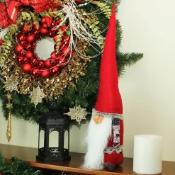 Plush Nordic Santa Christmas Gnome Figure - 25.5