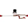 Plush Snowman Hugging Christmas Tree Topper - 45" - Unlit