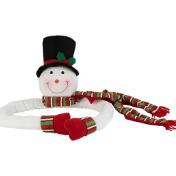 Plush Snowman Hugging Christmas Tree Topper - 45