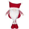 Plush Standing Gnome Christmas Decoration - 18.5" - Red and White