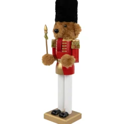 Plush Teddy Bear Soldier Christmas Nutcracker - 14