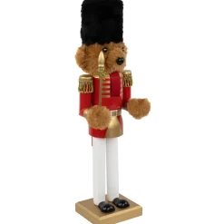 Plush Teddy Bear Soldier Christmas Nutcracker - 14