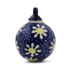 Polmedia Polish Pottery Christmas Ball Ornament 3
