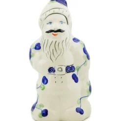 Polmedia Polish Pottery Santa Clause Figurine 7