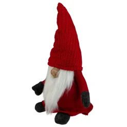 Portly Smiling Gnome Christmas Figure - 13.5