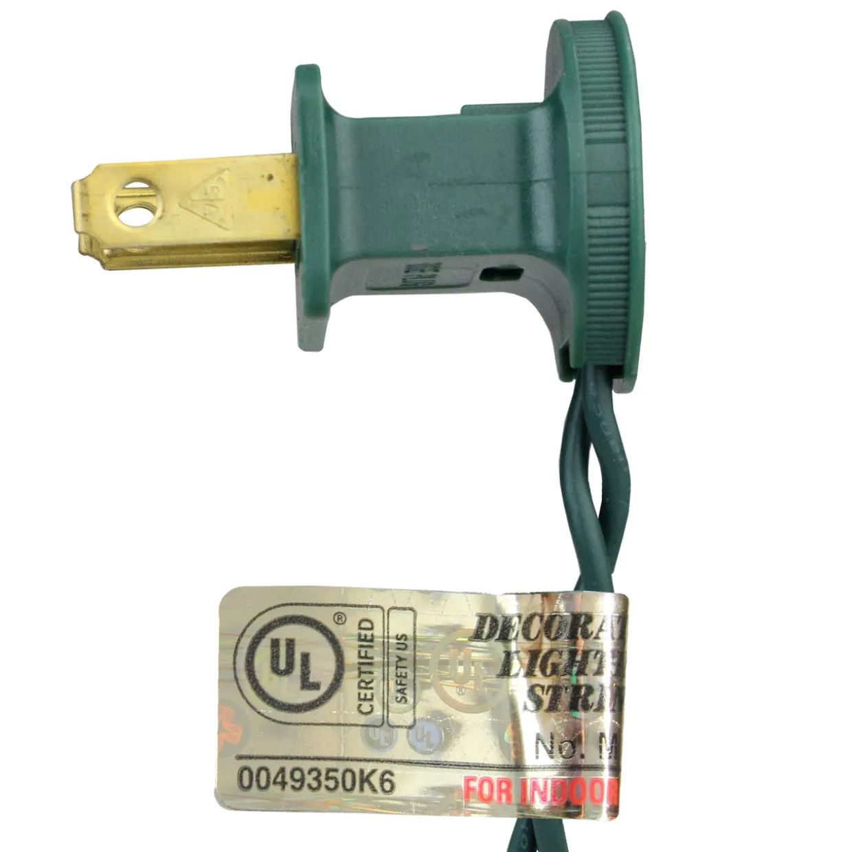 Pre-Lit Artificial White Valley Pine Christmas Wreath - 24" - Clear Lights