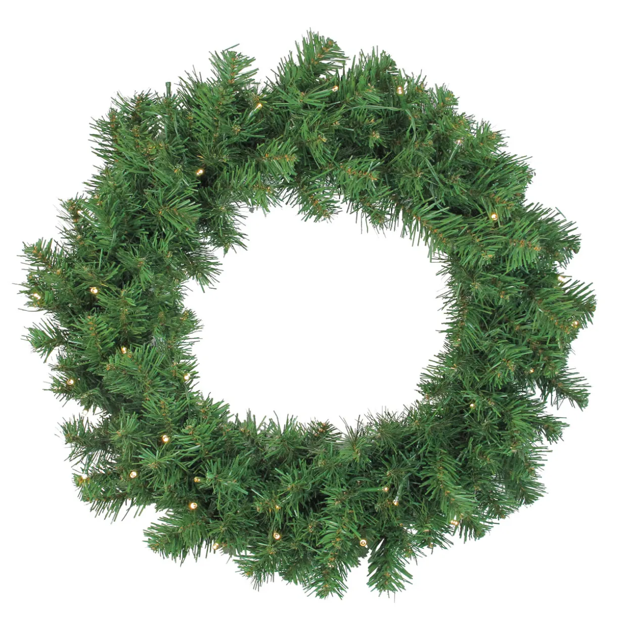 Pre-Lit Battery Operated Artificial Winter Spruce Set - 4-Piece - 6.5' - Clear Lights