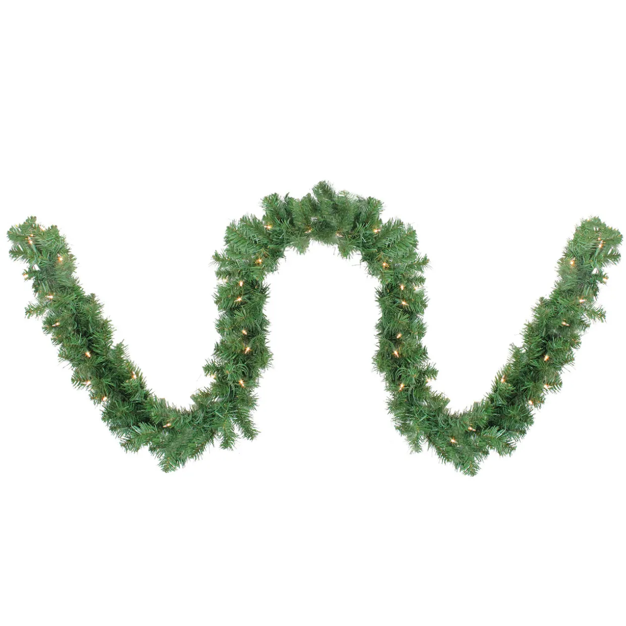 Pre-Lit Battery Operated Artificial Winter Spruce Set - 4-Piece - 6.5' - Clear Lights